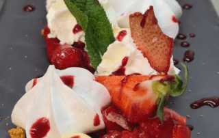 Pavlova aux fraises de Carpentras